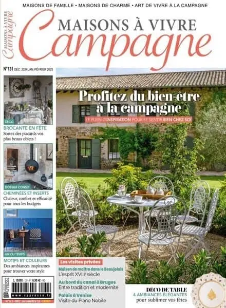 Maisons a Vivre Campagne – Decembre 2024 – Fevrier 2025