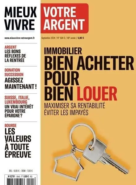 Mieux Vivre Votre Argent – Septembre 2024