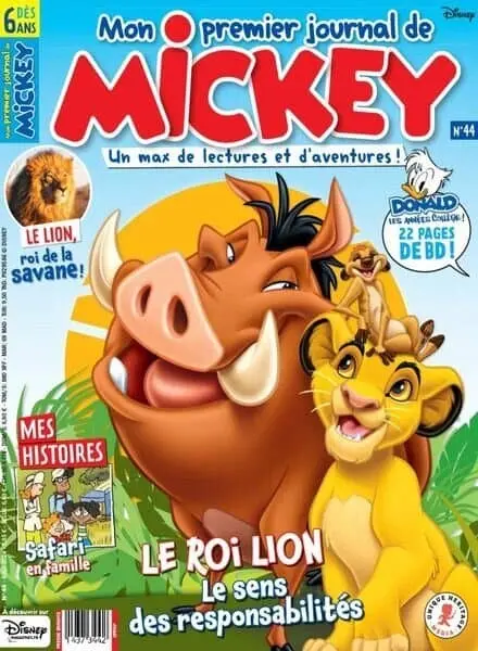 Mon Premier Journal de Mickey – Aout 2024