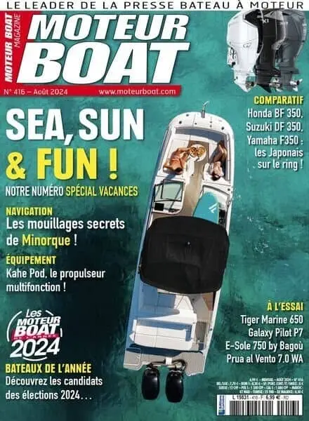 Moteur Boat – Aout 2024