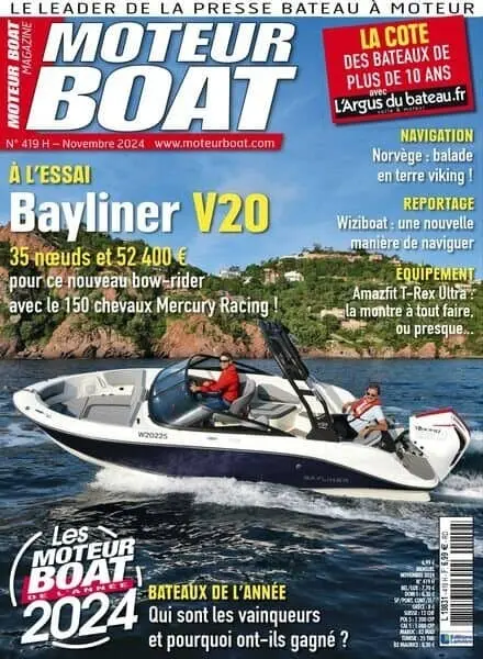 Moteur Boat – Novembre 2024