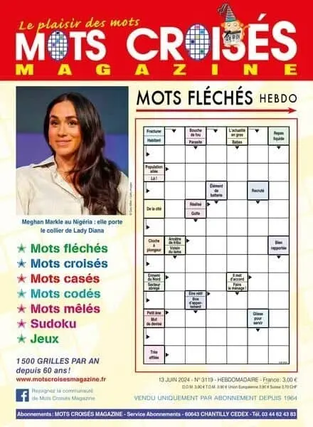 Mots Croises Magazine – 13 Juin 2024