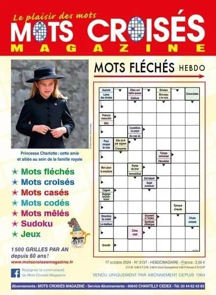 Mots Croises Magazine – 17 Octobre 2024