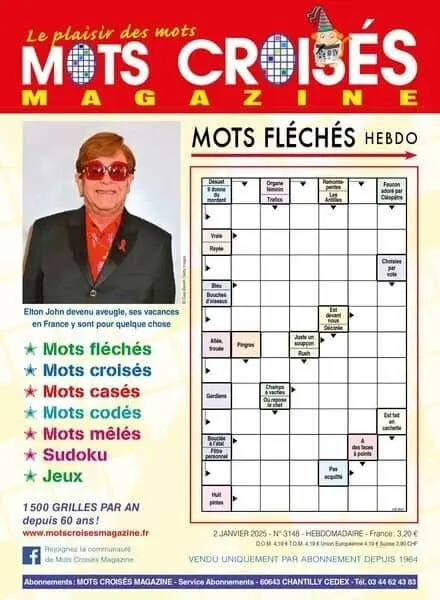 Mots Croises Magazine – 2 Janvier 2025