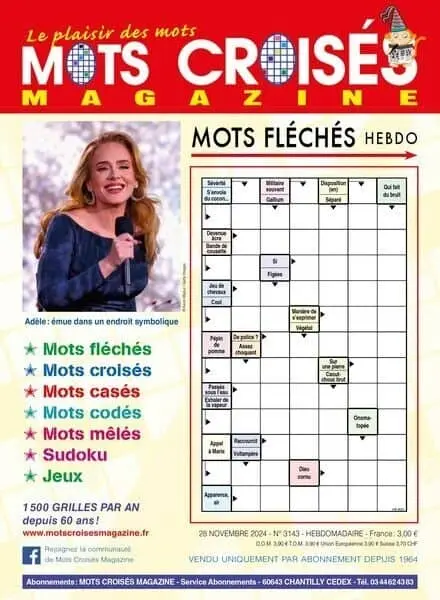 Mots Croises Magazine – 28 Novembre 2024