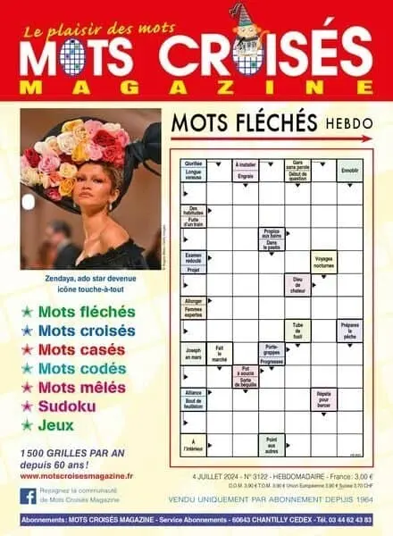 Mots Croises Magazine – 4 Juillet 2024