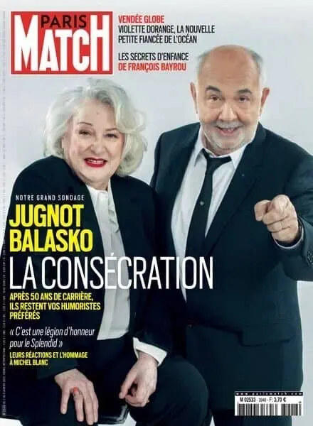 Paris Match – 3 Janvier 2025