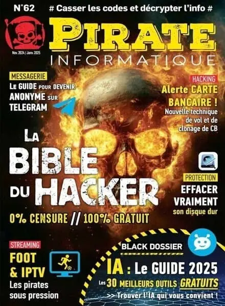 Pirate Informatique – Novembre 2024 – Janvier 2025