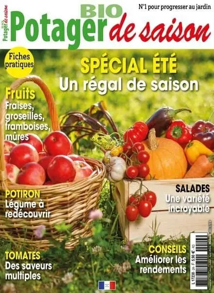 Potager Bio de Saison – Juin-Juillet-Aout 2024