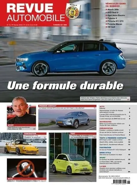 Revue Automobile – 1 Fevrier 2024