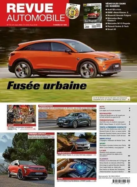 Revue Automobile – 22 Mars 2024