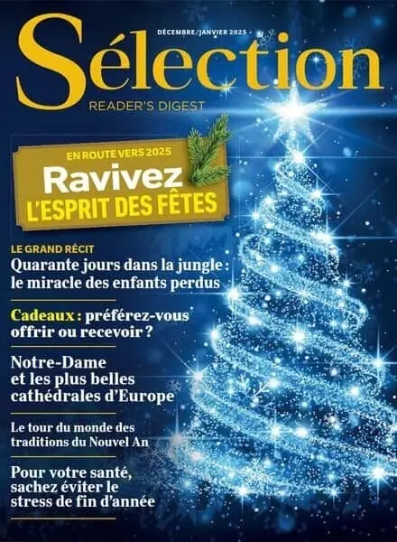 Selection Reader’s Digest France – Decembre 2024 – Janvier 2025