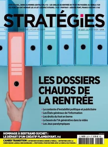 Strategies – 22 Aout 2024