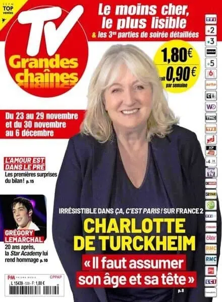 TV Grandes chaines – 23 Novembre 2024