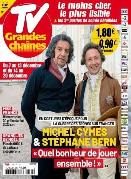 TV Grandes chaines – 7 Decembre 2024