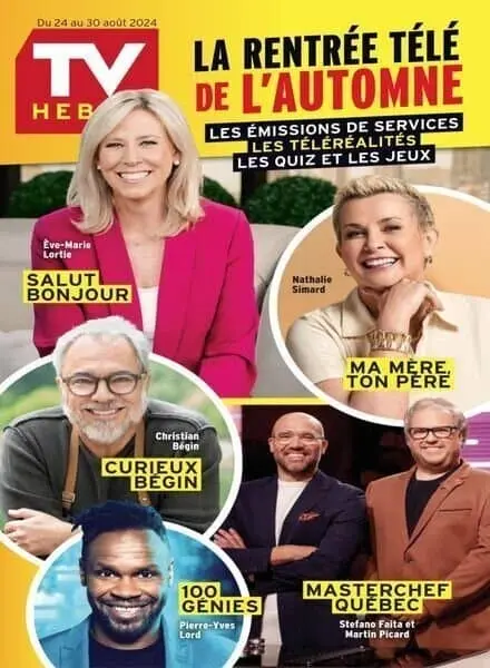 TV Hebdo – 24 Aout 2024