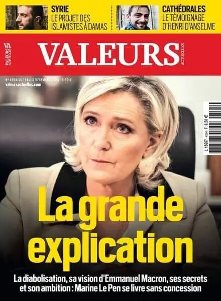 Valeurs Actuelles – 11 Decembre 2024