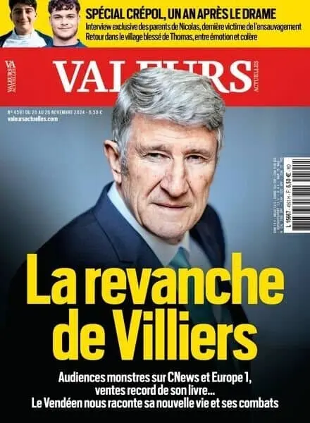 Valeurs Actuelles – 20 Novembre 2024