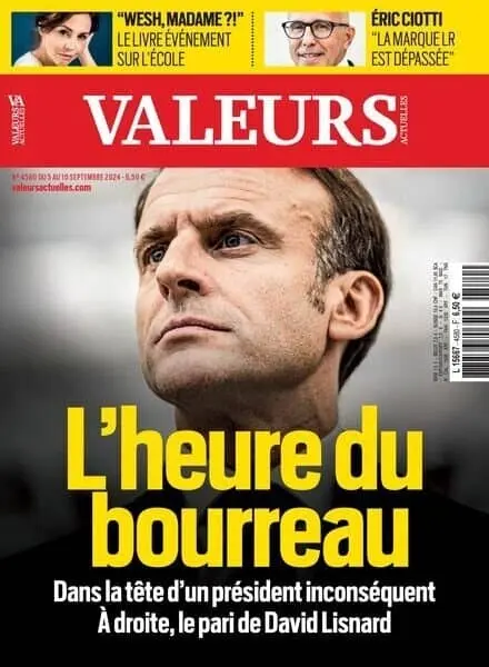 Valeurs Actuelles – 5 Septembre 2024