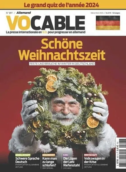 Vocable Allemand – Decembre 2024